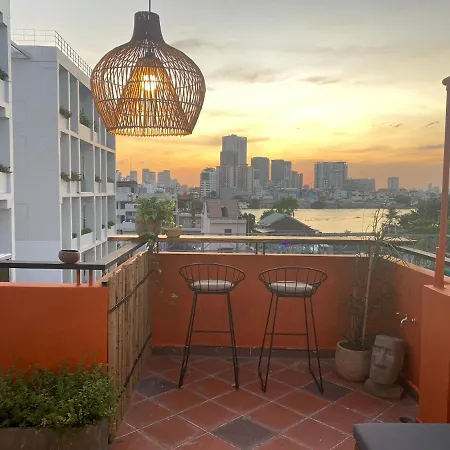 Notre Maison 5 Saigon Close Walking Street In Thao Dien D2 Ho Chi Minh City Exterior photo